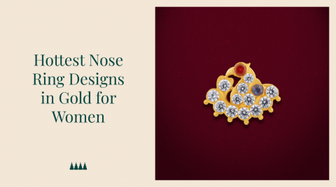 7 Hottest Gold Nose Ring Designs For Women  Vummidi