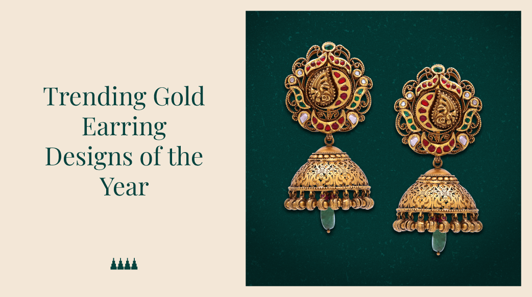 Trending Gold Earring Designs Of The Year