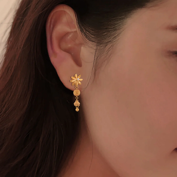 Modern Earrings Combo-Earrings Set of 3-Rose Gold – Bling Box