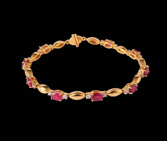 Annu Ruby Bracelet