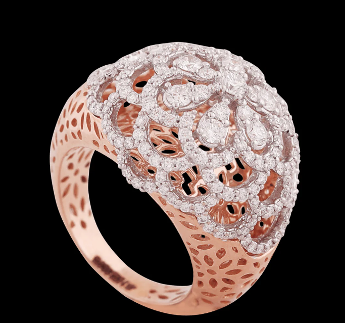 Zarina Floral Diamond Ring