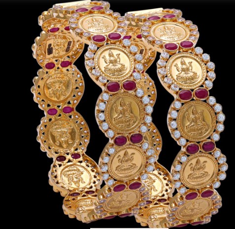 Bangles - Types Of Temple Jewellery