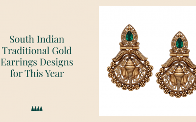 South Indian Traditional Gold Earrings Designs for This Year