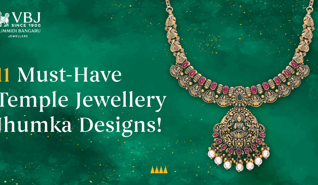 11 Must-Have Temple Jewellery Jhumka Designs!