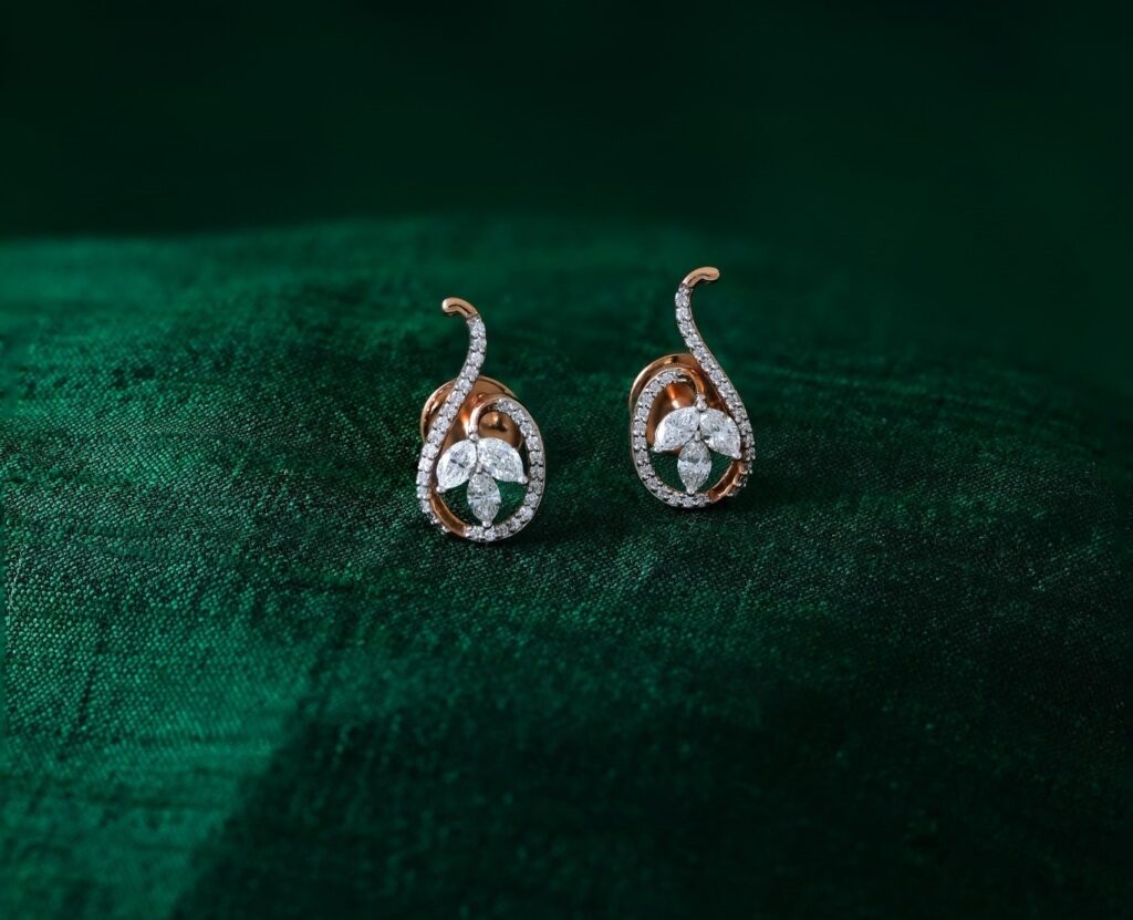 Aurora Diamond Grace Earrings