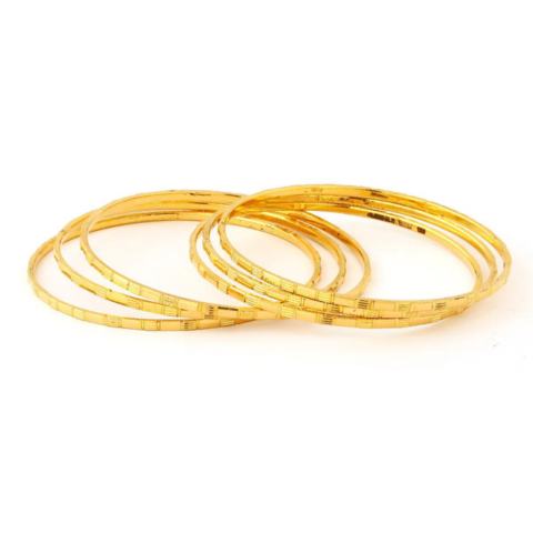 Minimalist Gold Bangles