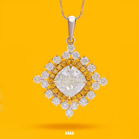 Classic Solitaire Pendant