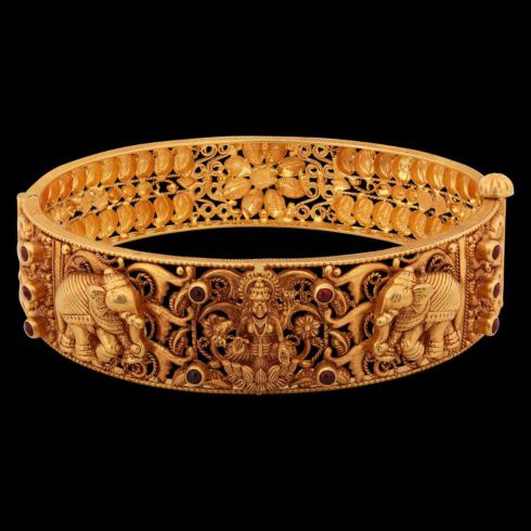 Bracelet Bangle with Lakshmi Design