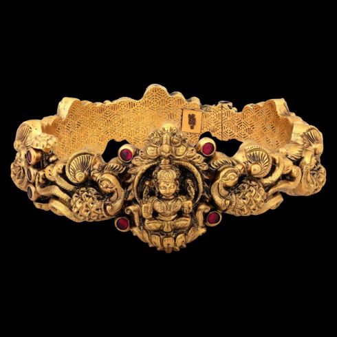 Lakshmi Bangle with Intricate Carvings