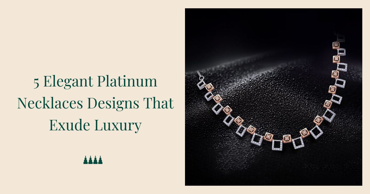 Elegant Platinum Necklaces