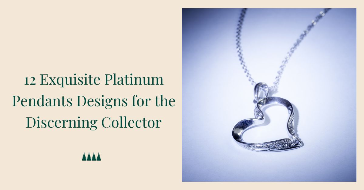 12 Exquisite Platinum Pendants for the Discerning Collector