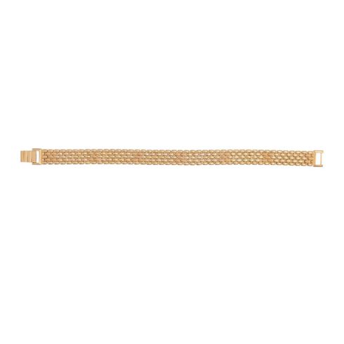 Contemporary Gold Bracelet