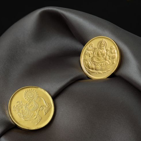 Gold Coins For Dhanteras