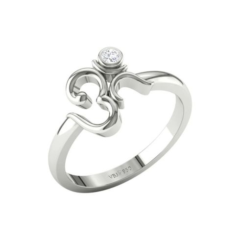 Nanea Om Platinum Ring