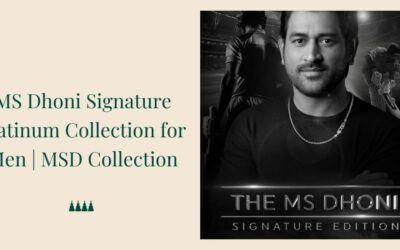 MS Dhoni Signature Platinum Collection for Men | MSD Collection By VBJ