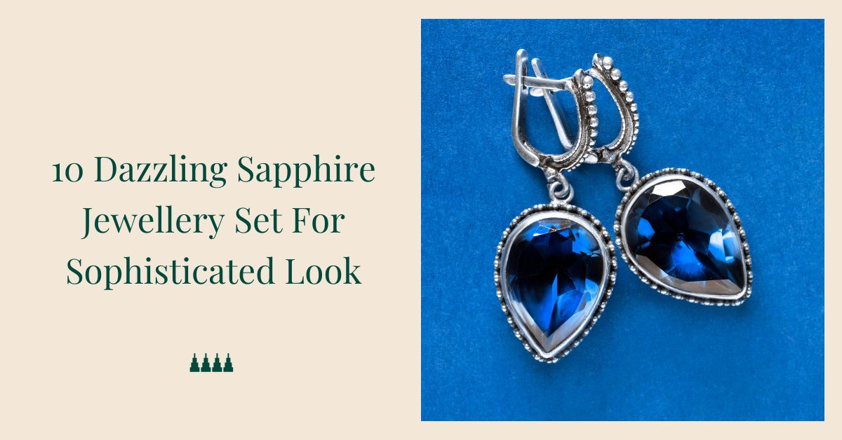 Dazzling Sapphire Jewellery