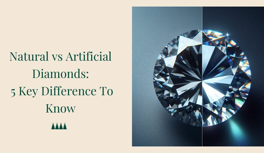 Natural vs Artificial Diamonds : 5 Key Difference To Know