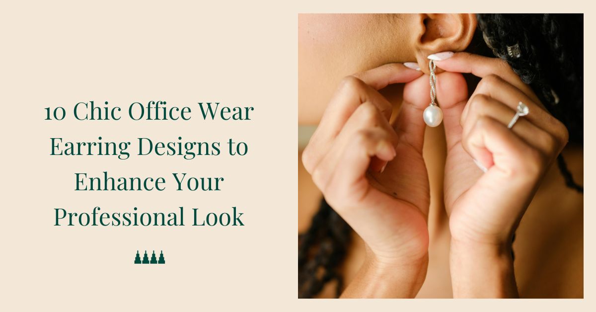 Office Wear Earring Designs