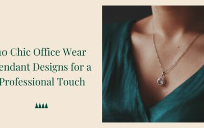 10 Chic Office Wear Pendant Designs for a Professional Touch