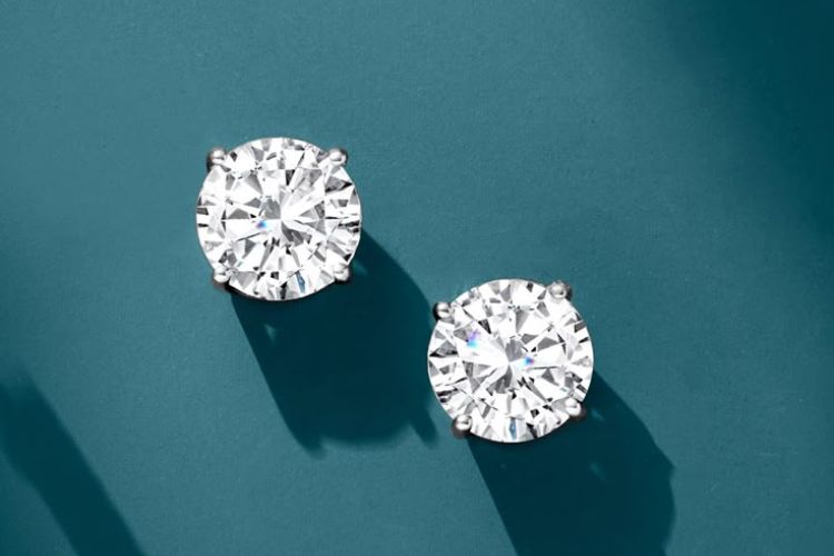 Diamond Stud Earrings