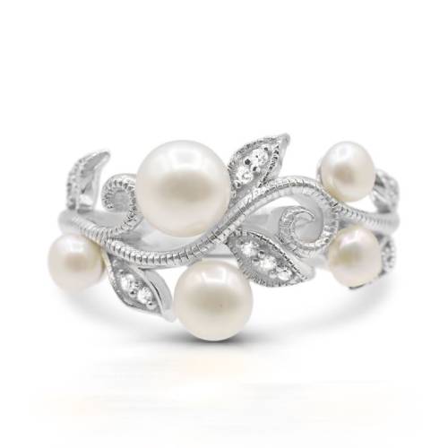 Elegant Pearl and Diamond Combo