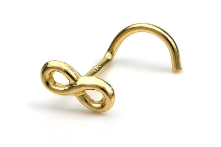 Infinity Loop Nose Pin